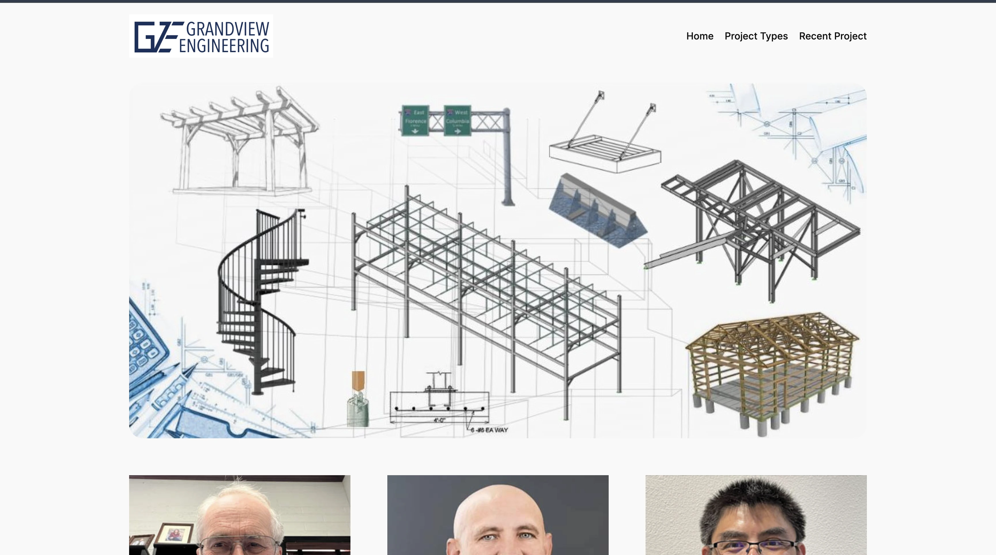 Grandview Engineering Old Website Screenshot